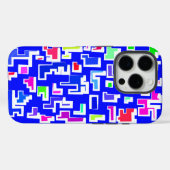 Modern kleurrijk patroonontwerp Case-Mate iPhone case (Achterkant (horizontaal))