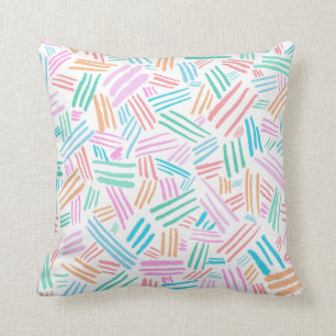 Modern kleurrijk patroonpatroon kussen