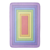 Modern Kleurrijk Regenboog Kleuren Patroon Badmat (Voorkant Verticaal)