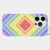 Modern Kleurrijk Regenboog Kleuren Patroon Case-Mate iPhone Case (Achterkant (horizontaal))