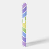 Modern Kleurrijk Regenboog Kleuren Patroon Case-Mate iPhone Case (Achterkant / Rechts)