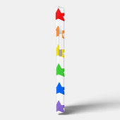 Modern kleurrijk sterrenpatroon Case-Mate iPhone case (Achterkant / Links)