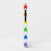 Modern kleurrijk sterrenpatroon Case-Mate iPhone case (Achterkant/links)