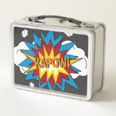 Modern kleurrijk stripboek KAPOW Pop Art (Achterkant)