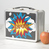 Modern kleurrijk stripboek KAPOW Pop Art (In situ)