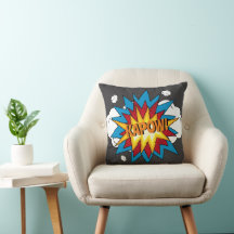 Modern kleurrijk stripboek KAPOW Pop Art