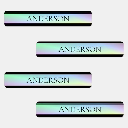 Modern kleurrijk verloop en bewerkbare tekst labels (Groep)