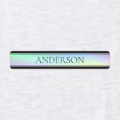 Modern kleurrijk verloop en bewerkbare tekst labels (Design 2)