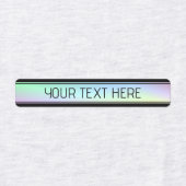 Modern kleurrijk verloop en bewerkbare tekst labels (Design 1)