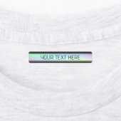 Modern kleurrijk verloop en bewerkbare tekst labels (Aangebracht)