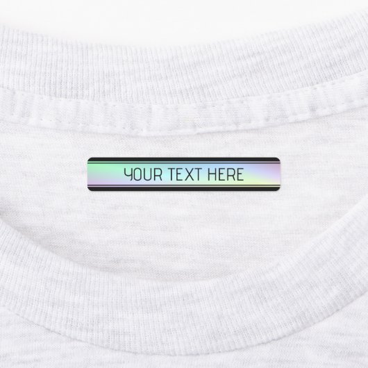 Modern kleurrijk verloop en bewerkbare tekst labels (Aangebracht)