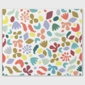 Modern, kleurrijk, verpakt papier (Vlak)