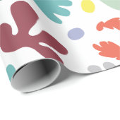 Modern, kleurrijk, verpakt papier (Rol Hoek)