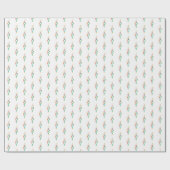 Modern Kleurrijk Vreugde Kerstmis Verpakkend Docum Cadeaupapier (Vlak)