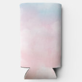 Modern Kleurrijke regenboog Gradient galaxy Ocean Seltzer Blikjeskoeler (Achterkant)