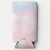 Modern Kleurrijke regenboog Gradient galaxy Ocean Seltzer Blikjeskoeler (Voorkant)