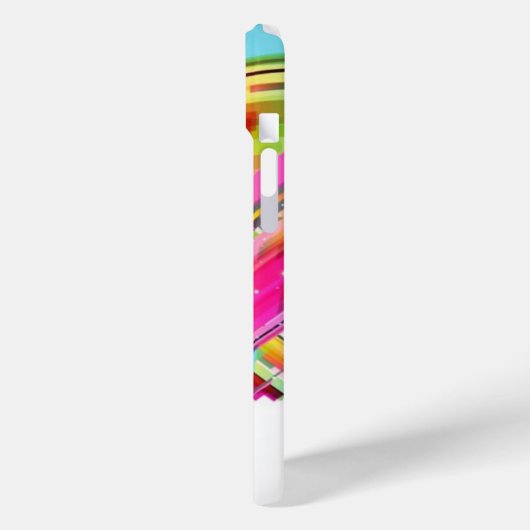 Modern kleurvol Case-Mate iPhone case (Achterkant / Links)