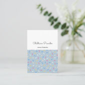 Modern, kleurvol patroon visitekaartje (Staand voorkant)