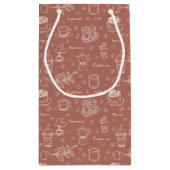 Modern koffiepatroon persoonlijk/zakelijk klein cadeauzakje (Achterkant)