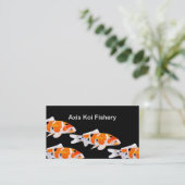 Modern Koi Fishery Visitekaartjes (Staand voorkant)
