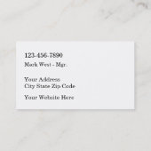 Modern Koi Fishery Visitekaartjes (Achterkant)