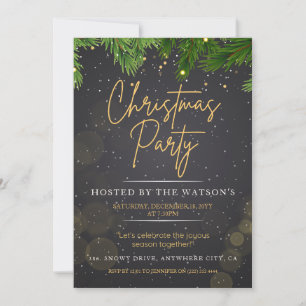 Modern 'Kom op, hou je vast' kerstfeest Kaart