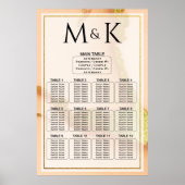 Modern koraal Abstract verbazingwekkend Poster (Voorkant)