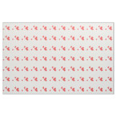 Modern koraal hartpatroon stof (Yard (91,4 cm))