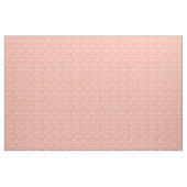 modern koraal ivoor Zebra - patroon Stof (Yard (91,4 cm))