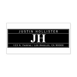 Modern Krachtig Professioneel | Retouradres Rubberstempel