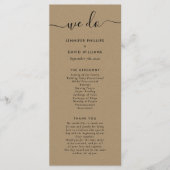 Modern Kraft we trekken uit Programmakaart (Voorkant)