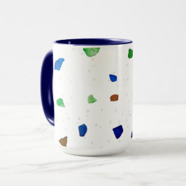 Modern Kristal Terrazzo Patroon Mok