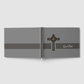 Modern kruis gastenboek (Volledig)