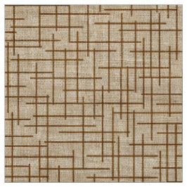 Modern kruisraster jute textuurpatroon stof