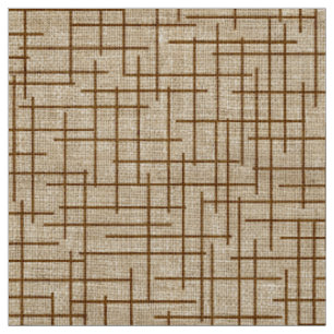 Modern kruisraster jute textuurpatroon stof