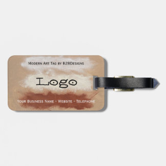 Modern Kunst Logo Label Door B2BDesigns Bagagelabel