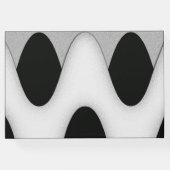 Modern kunstgastboek gastenboek (Achterkant)