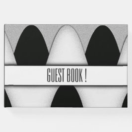 Modern kunstgastboek gastenboek