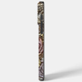Modern kunstleder Abstract  Case-Mate iPhone Case (Achterkant / Links)
