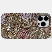 Modern kunstleder Abstract  Case-Mate iPhone Case (Achterkant (horizontaal))