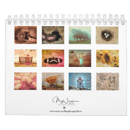 Modern  Kunstontwerp 2024 Maandelijks Kalender