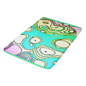 Modern kunstontwerp badmat (Gekanteld)