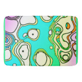 Modern kunstontwerp badmat (Voorkant)