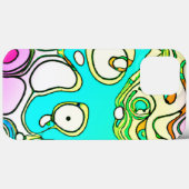 Modern kunstontwerp Case-Mate iPhone case (Achterkant (horizontaal))