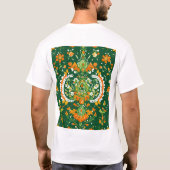 modern kunstontwerp t-shirt (Achterkant)