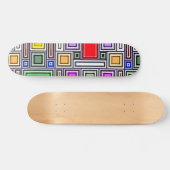 Modern kunstskateboard persoonlijk skateboard (Horizontaal)