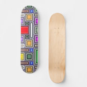 Modern kunstskateboard persoonlijk skateboard (Voorkant)