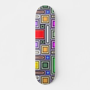 Modern kunstskateboard persoonlijk skateboard