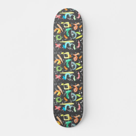 Modern kunstskateboard persoonlijk skateboard (Voorkant)