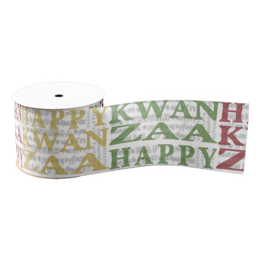 Modern Kwanzaa Grosgrain Lint (Spoel)